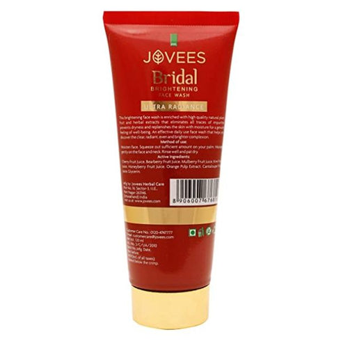 Jovees Herbal Bridal Brightening Face Wash | Ultra Radiance